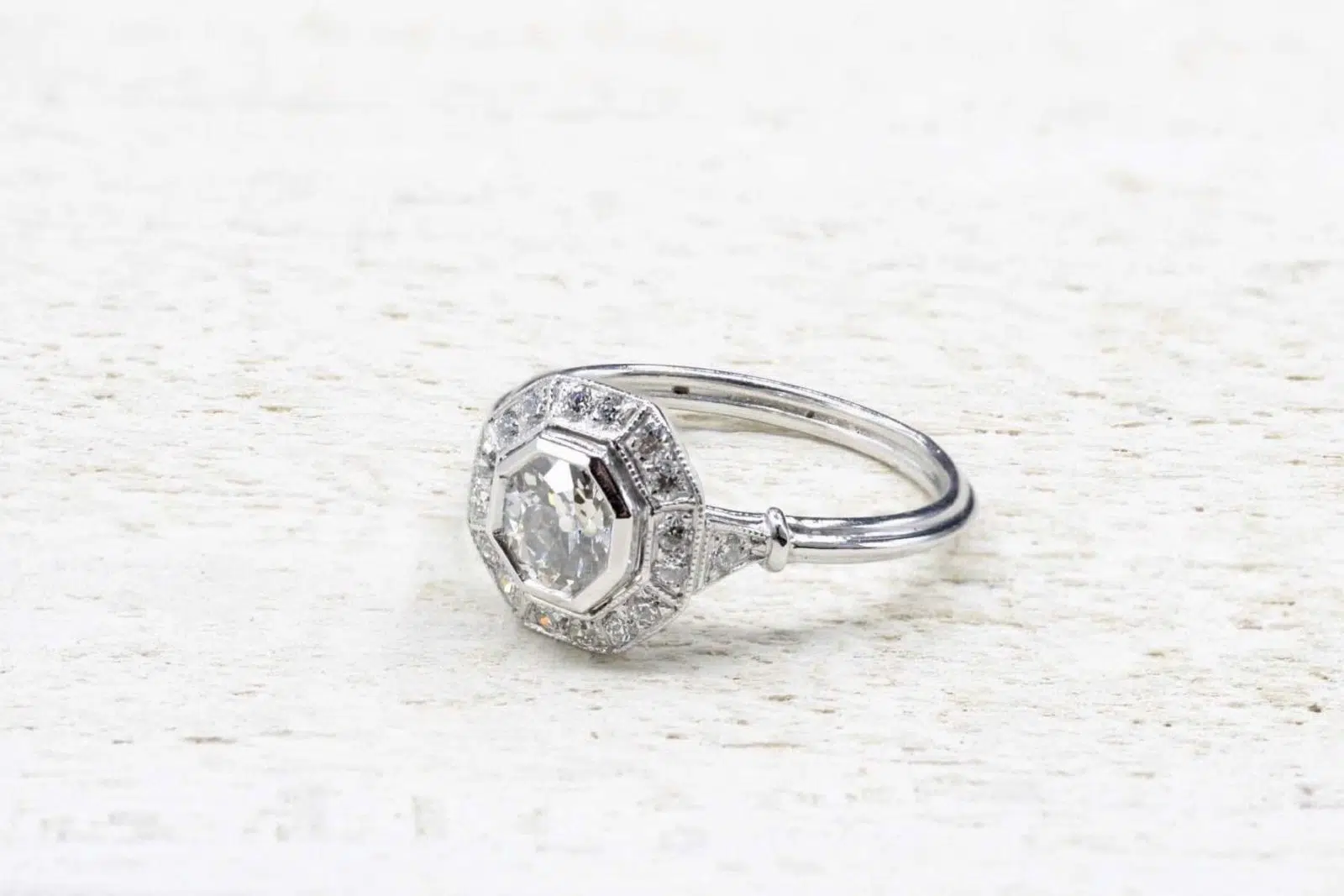 bague ancienne diamants